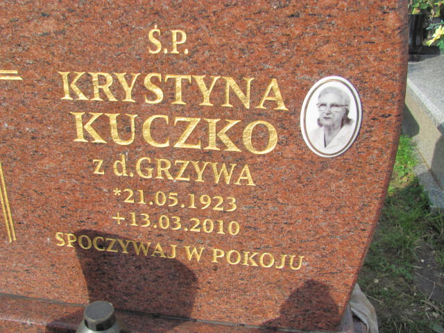 Krystyna Kuczko 1923 Zakopane Antałówka - Grobonet - Wyszukiwarka osób pochowanych