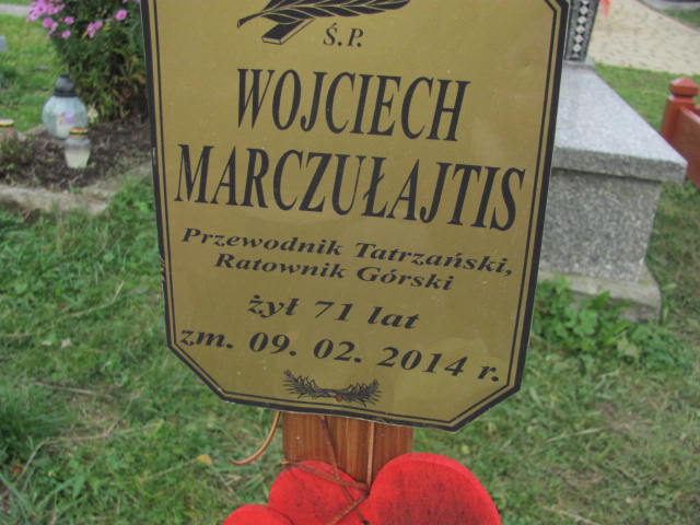 Wojciech Marczułajtis 1942 Zakopane Antałówka - Grobonet - Wyszukiwarka osób pochowanych